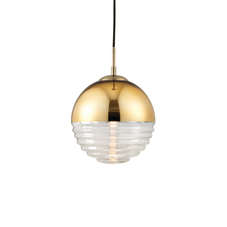 Endon Paloma Pendant Gold –  from Amos Lighting + Home