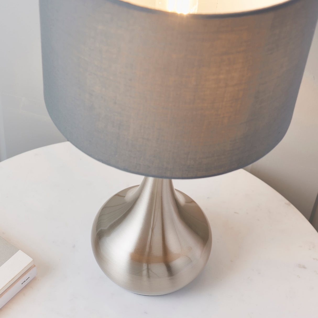 Endon Piccadilly Touch Table Lamp Chrome –  from Amos Lighting + Home