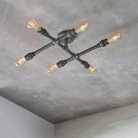 Amos Pipe 6lt Semi flush –  from Amos Lighting + Home