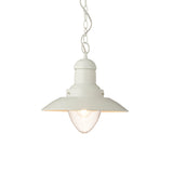 Amos Polperro Nautical Pendant Cream Gloss –  from Amos Lighting + Home