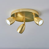 Amos Porto 3lt Bathroom Spot Brushed Gold –  from Amos Lighting + Home