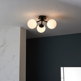 Endon Pulsa Bathroom 3lt Semi flush from Amos Lighting + Home