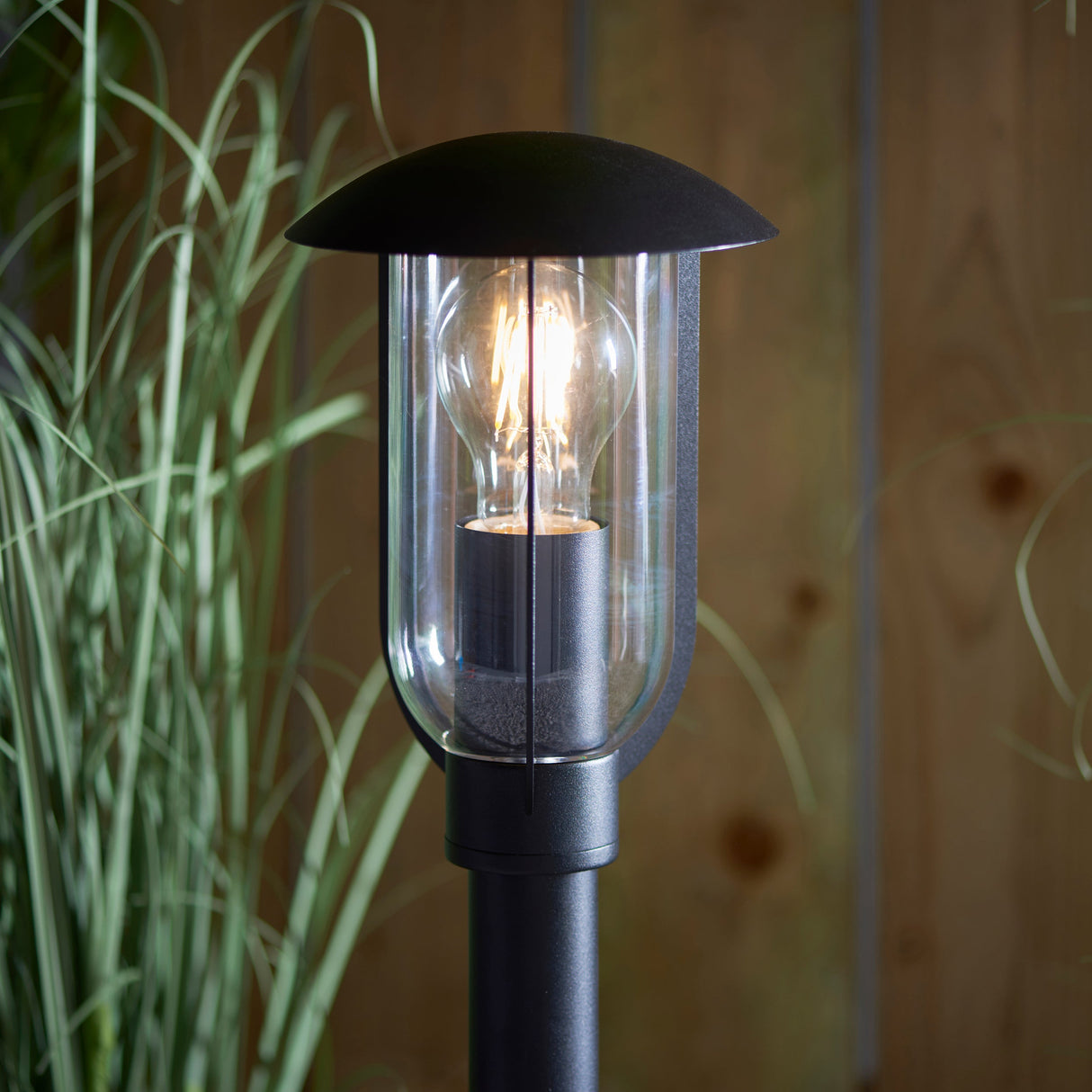 Amos Quinn Black Outdoor Bollard –  from Amos Lighting + Home