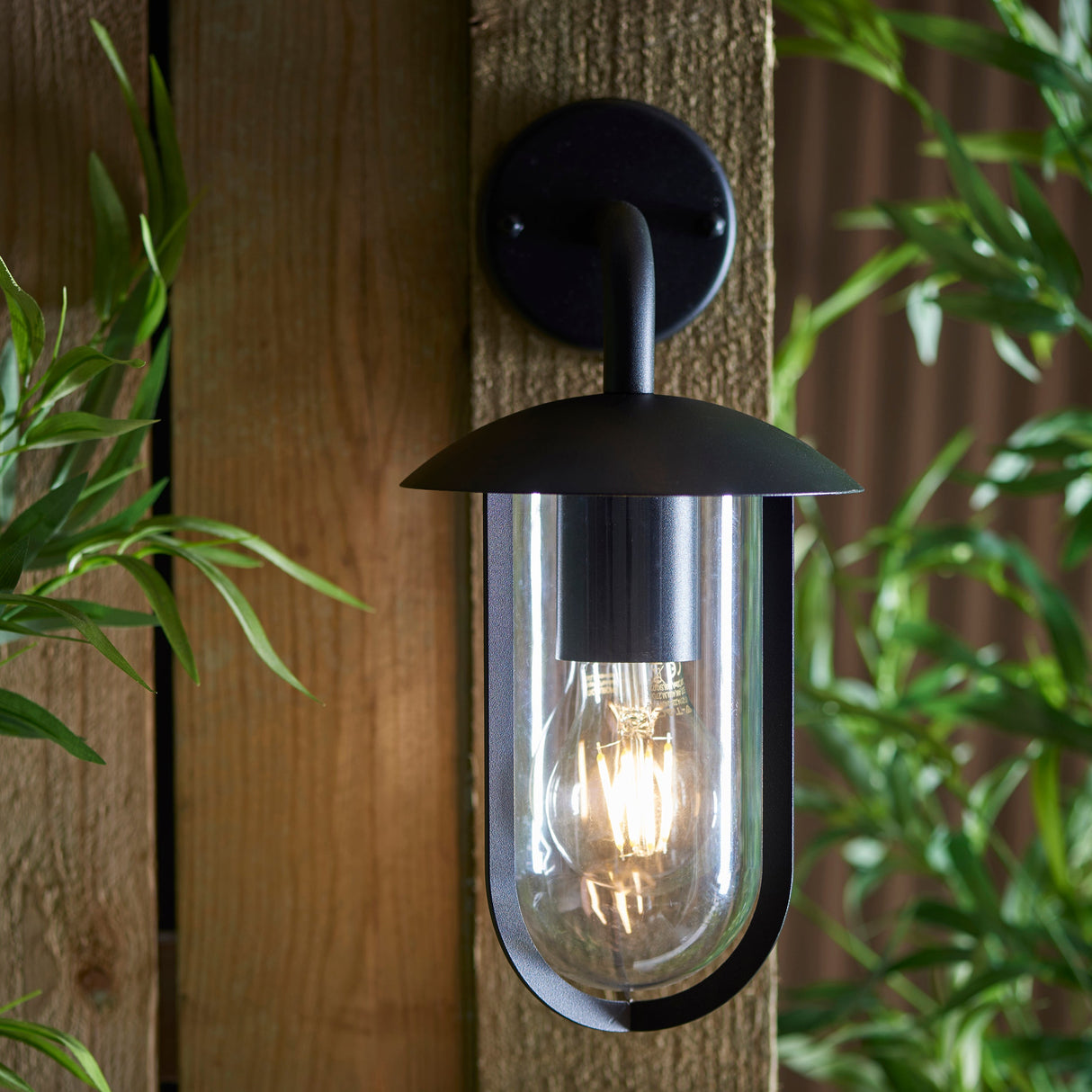 Amos Quinn Black Outdoor Wall Light –  from Amos Lighting + Home