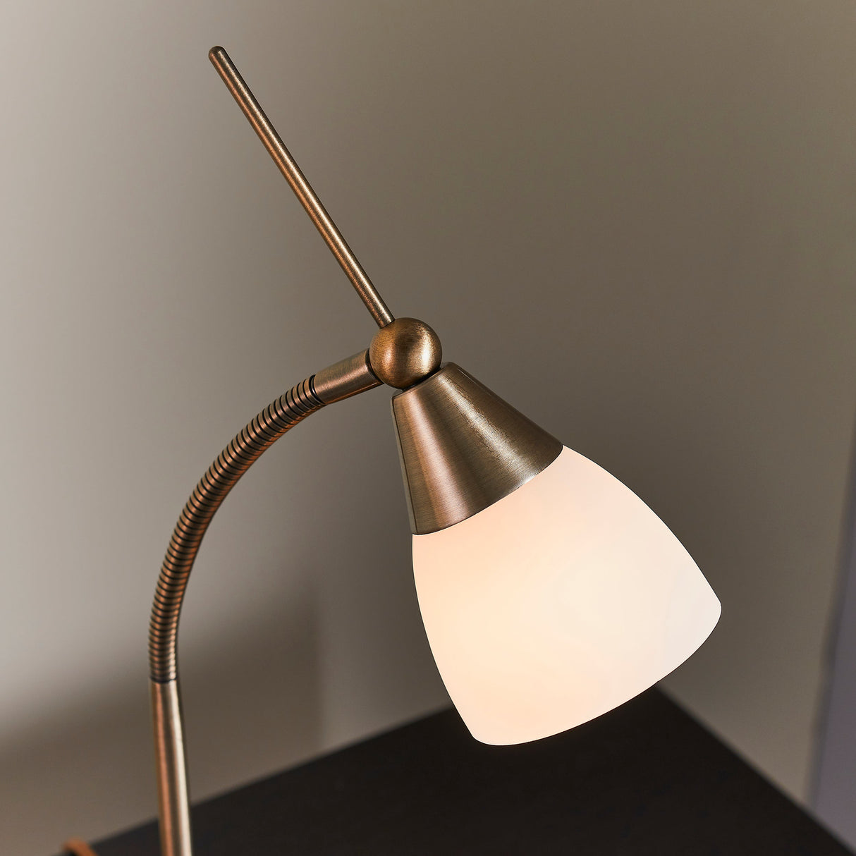 Amos Range Touch Table Lamp Brass –  from Amos Lighting + Home