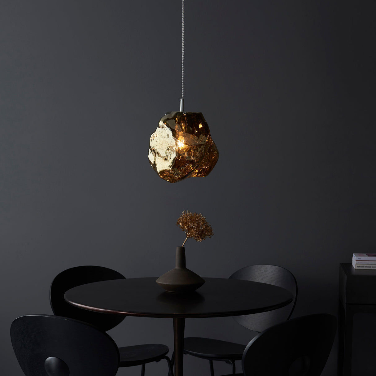 Amos Rock Pendant Bronze –  from Amos Lighting + Home