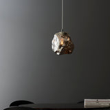 Amos Rock Pendant Chrome –  from Amos Lighting + Home