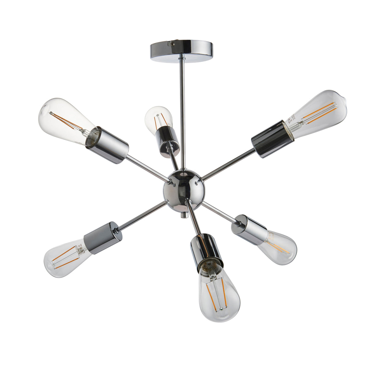 Endon Rubens 6lt Semi flush –  from Amos Lighting + Home