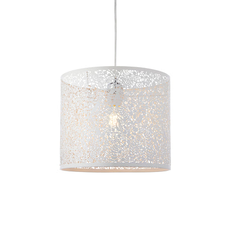 Endon Secret Garden Easyfit Lampshade White –  from Amos Lighting + Home