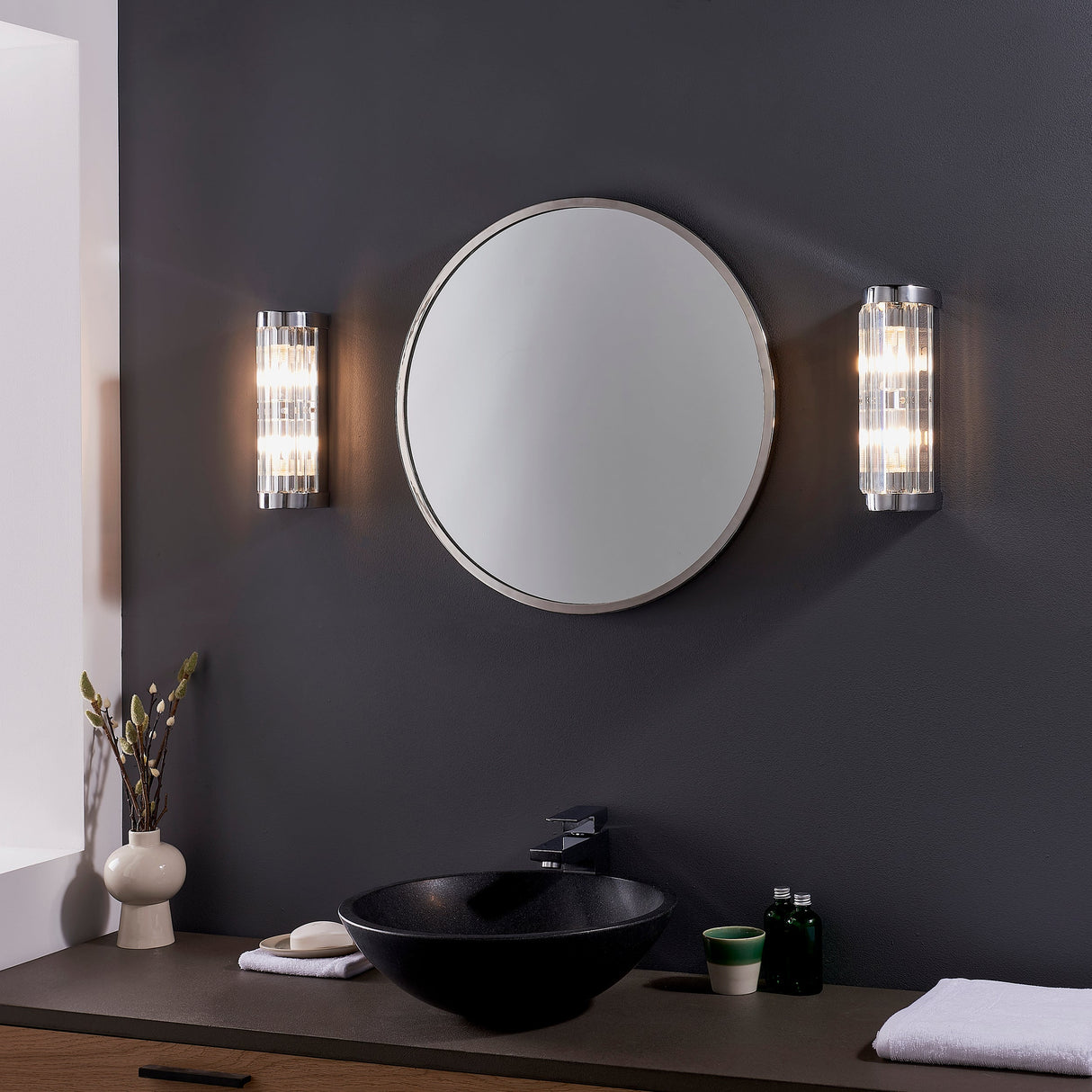 Amos Shimmer Bathroom Wall Light –  from Amos Lighting + Home