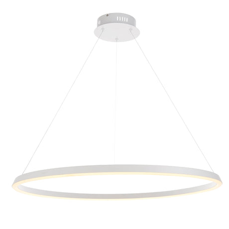 Amos Staten LED Pendant Matt White –  from Amos Lighting + Home