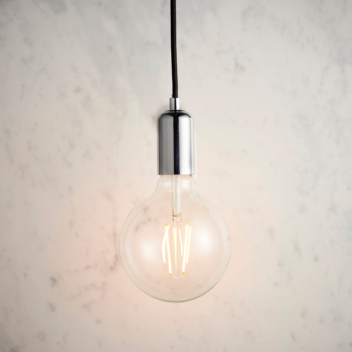 Amos Studio Pendant Chrome –  from Amos Lighting + Home