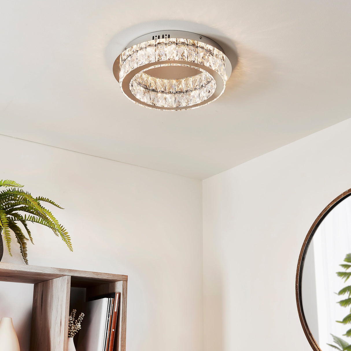 Amos Swayze Flush Bathroom Ceiling Light –  from Amos Lighting + Home