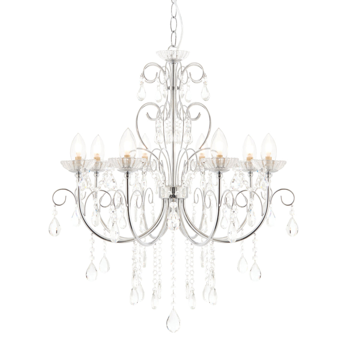 Amos Tabitha 8lt Bathroom Chandelier –  from Amos Lighting + Home