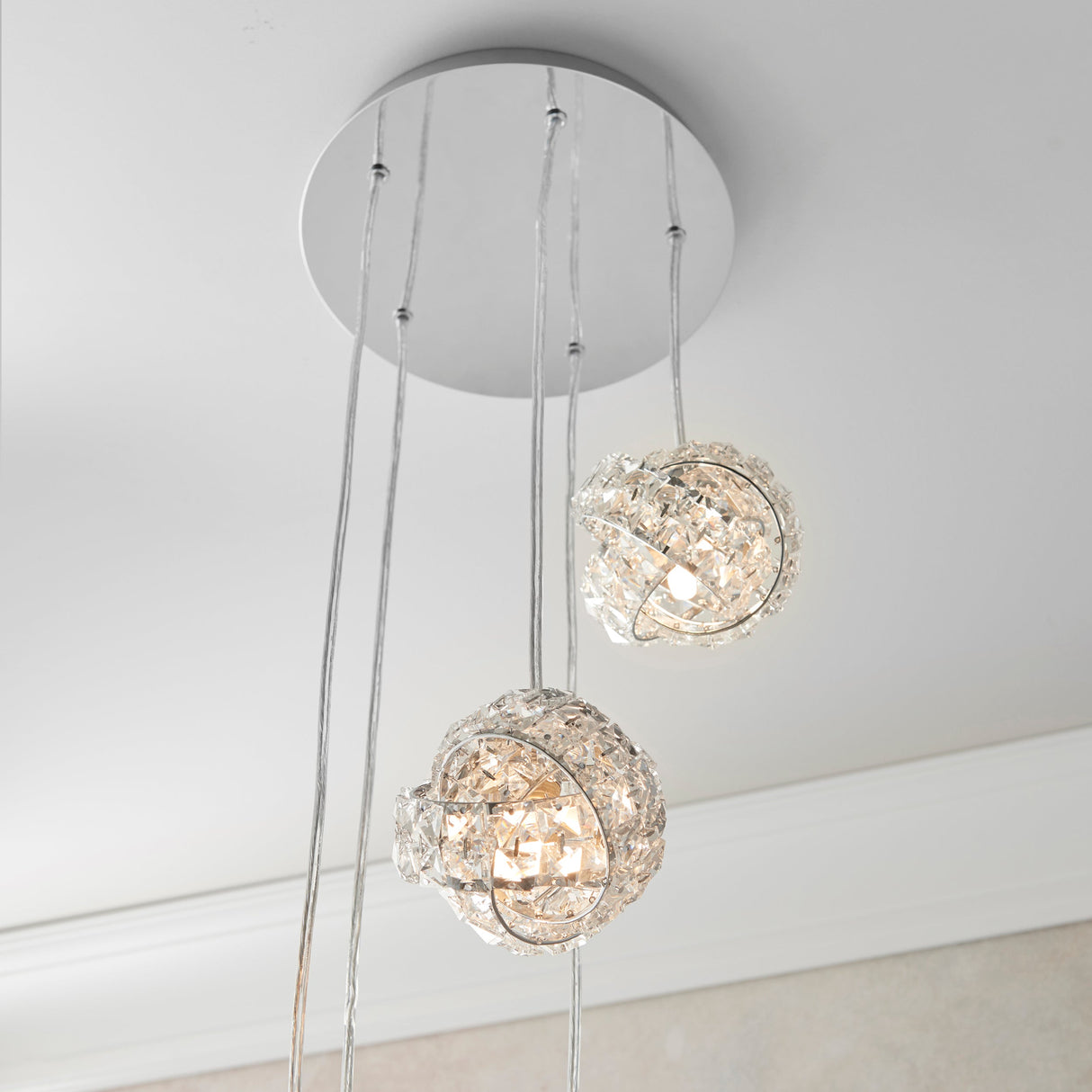 Amos Talia 5lt Pendant Cascade –  from Amos Lighting + Home