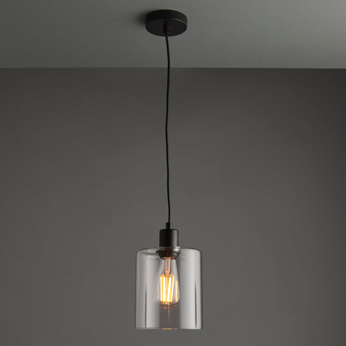 Endon Toledo Pendant Black –  from Amos Lighting + Home