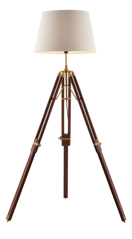 Amos Tripod Floor Lamp Base Mango Wood –  from Amos Lighting + Home