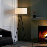 Amos Tripod Matt Black Floor Lamp –  from Amos Lighting + Home