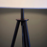 Amos Tripod Matt Black Floor Lamp –  from Amos Lighting + Home