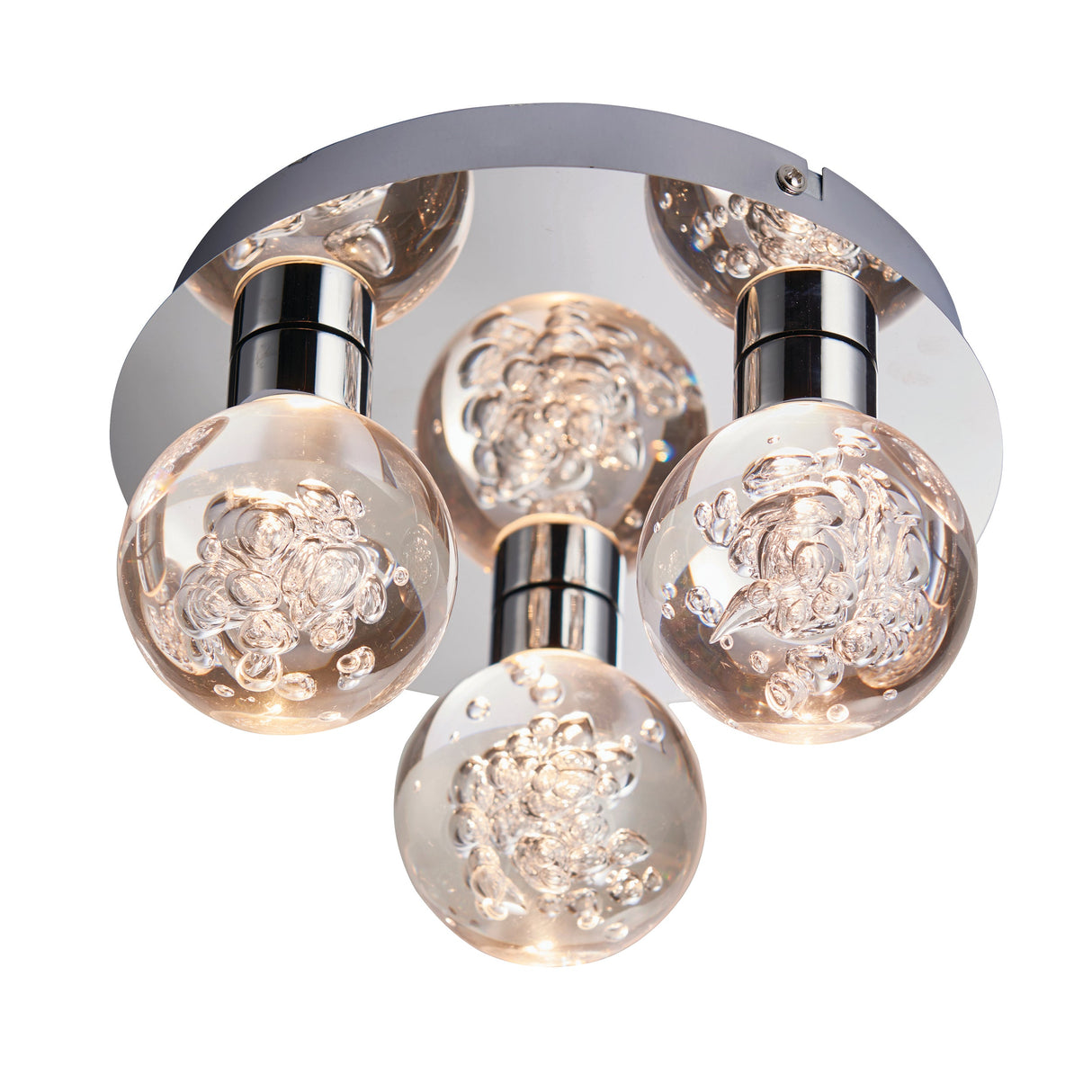 Endon Versa Bathroom 3lt Flush Ceiling Light –  from Amos Lighting + Home