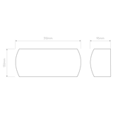 Astro Milo Ceramic Interior Wall Light