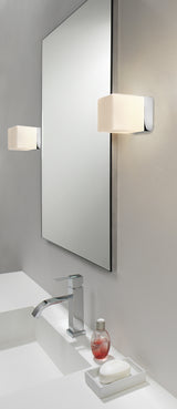 Astro Cube Polished Chrome Bathroom Wall Light