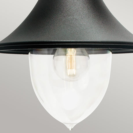 Norlys Firenze 1 Light Wall Lantern - Black