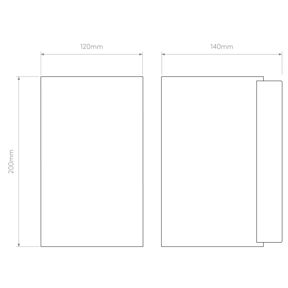 Astro Cyl 260 Polished Chrome Interior Wall Light