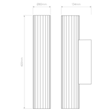 Astro io 420 Matt Black Bathroom Wall Light