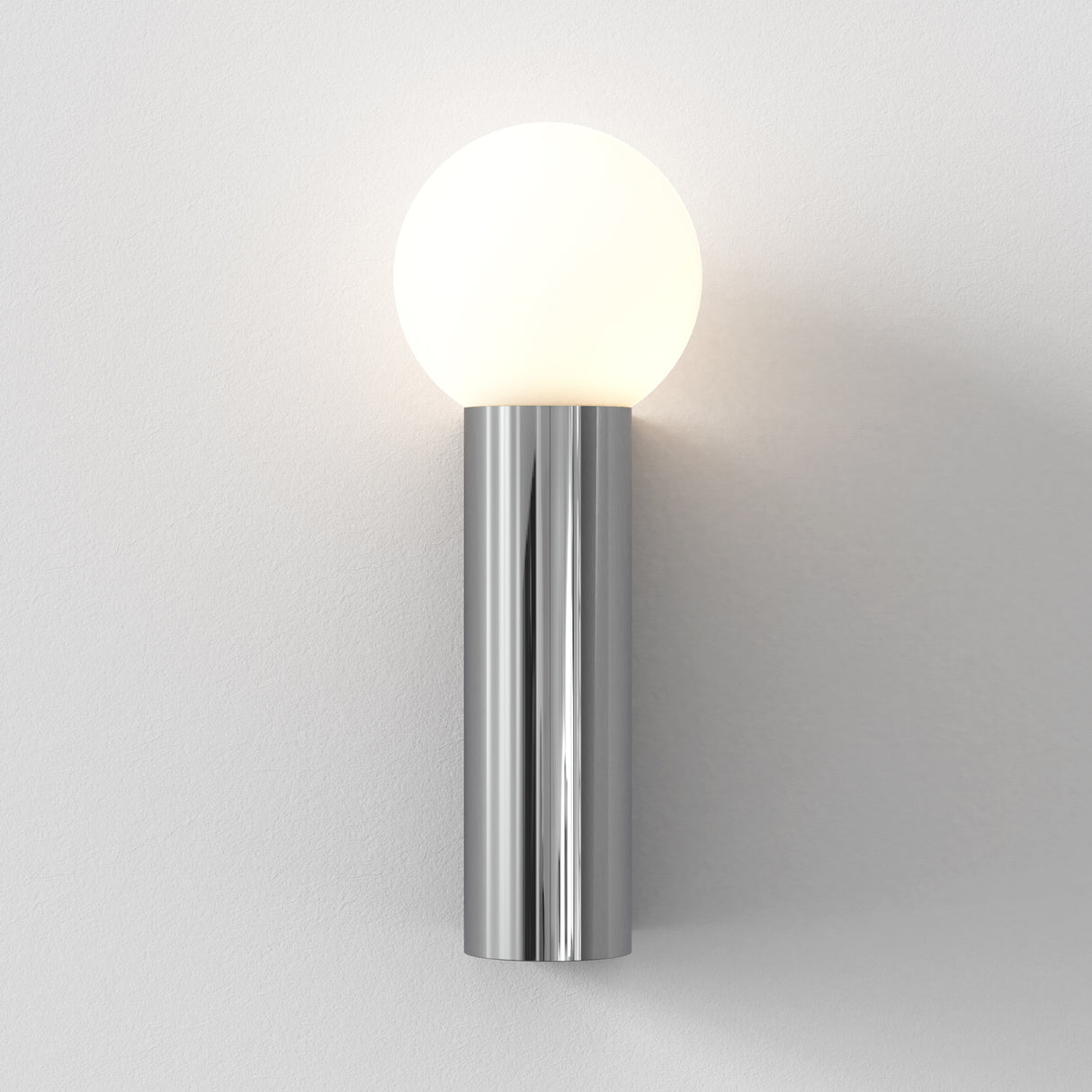 Astro Ortona Single Polished Chrome Bathroom Wall Light