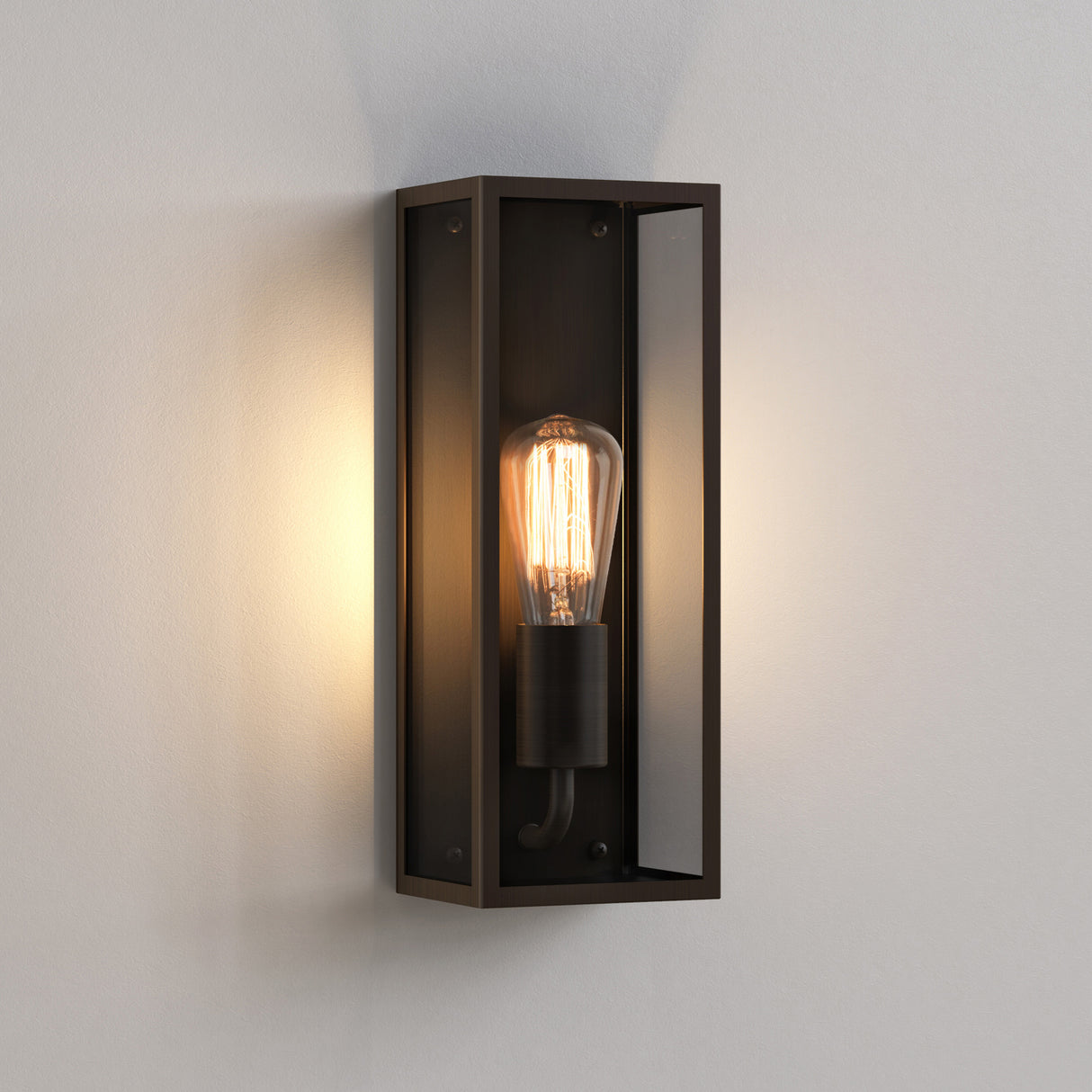 Astro Messina 130 Bronze Outdoor Wall Light