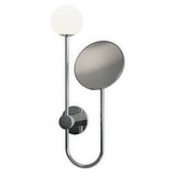 Astro Orb Polished Chrome Bathroom Magnifying Mirror