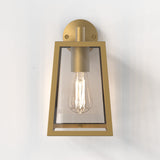 Astro Calvi Wall 215 Antique Brass Outdoor Wall Light