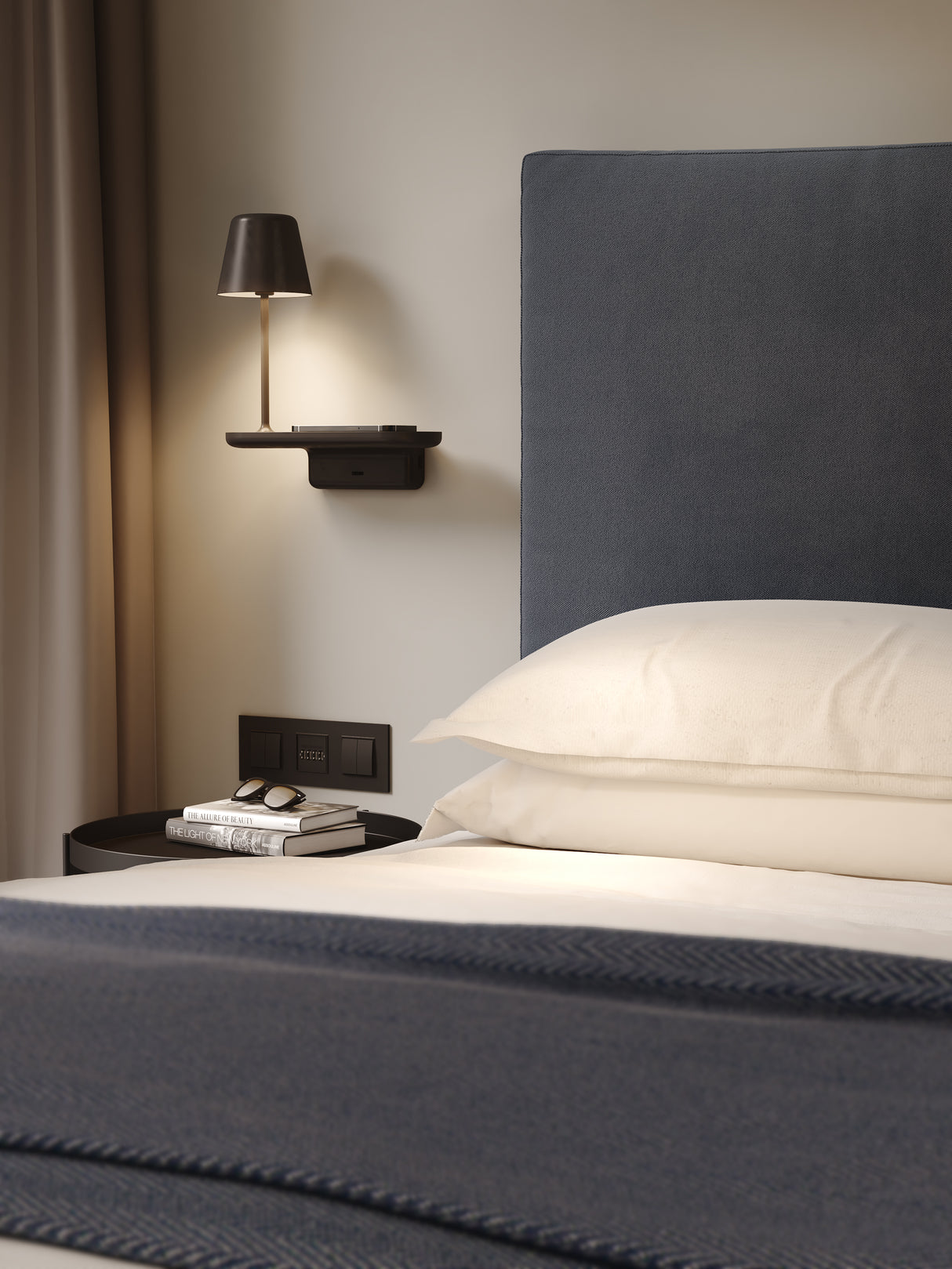 Astro Ito Matt Black Interior Wall Light