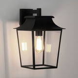 Astro Richmond Wall Lantern 254 Textured Black Outdoor Wall Light