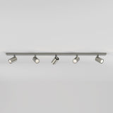 Astro Ascoli Five Bar Matt Nickel Interior Spotlight