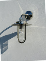 Astro Montparnasse Wall Polished Nickel Outdoor Wall Light