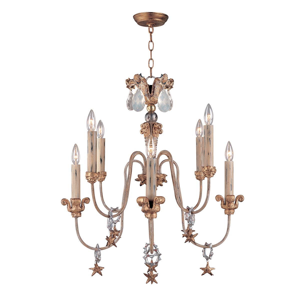 Flambeau Mignon 8 Light Chandelier