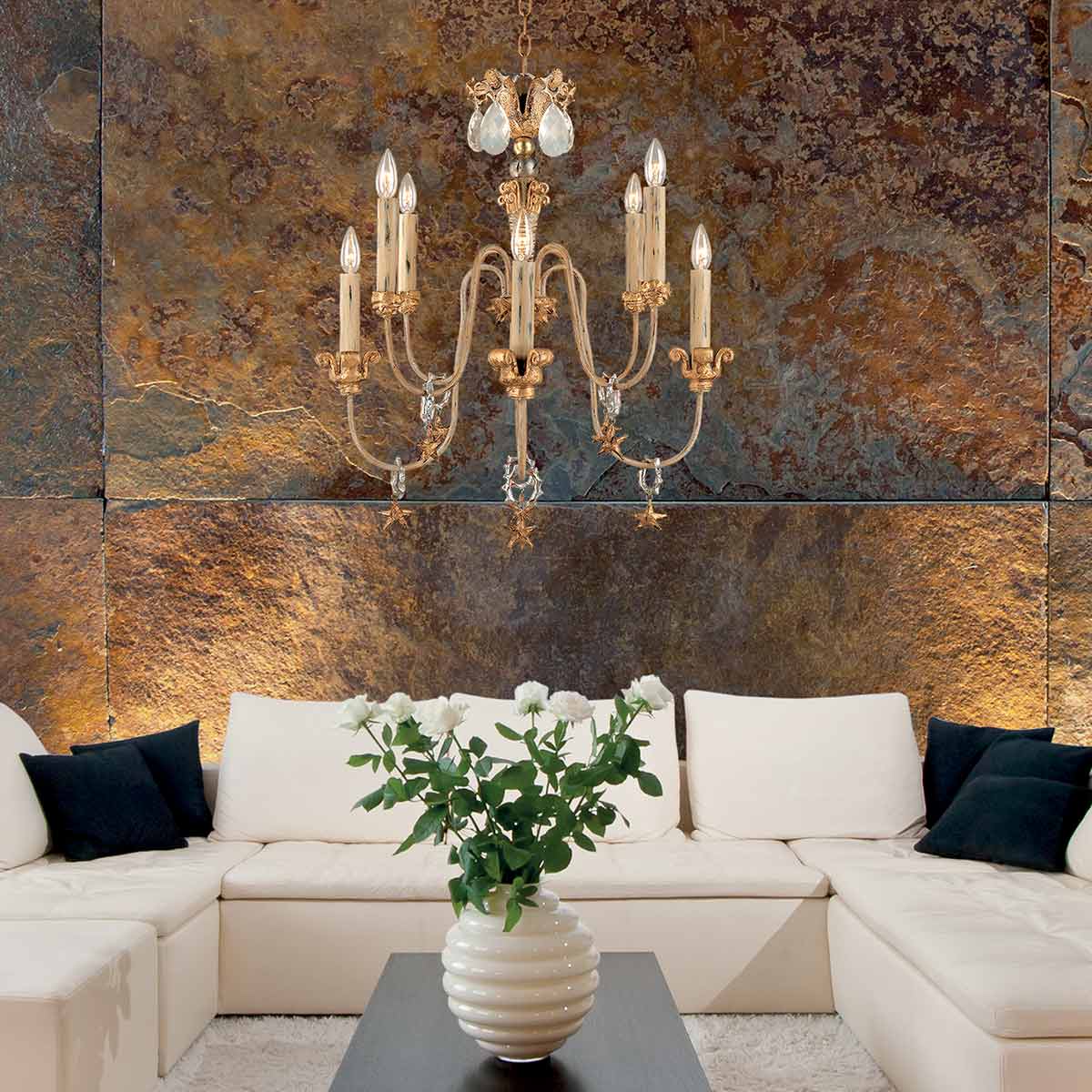 Flambeau Mignon 8 Light Chandelier