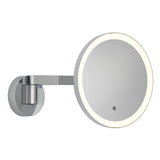 Astro Nagoya Polished Chrome Bathroom Magnifying Mirror