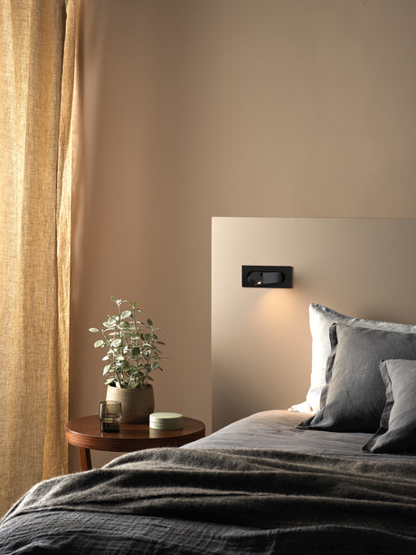 Astro Digit LED II Matt Black Interior Reading Light