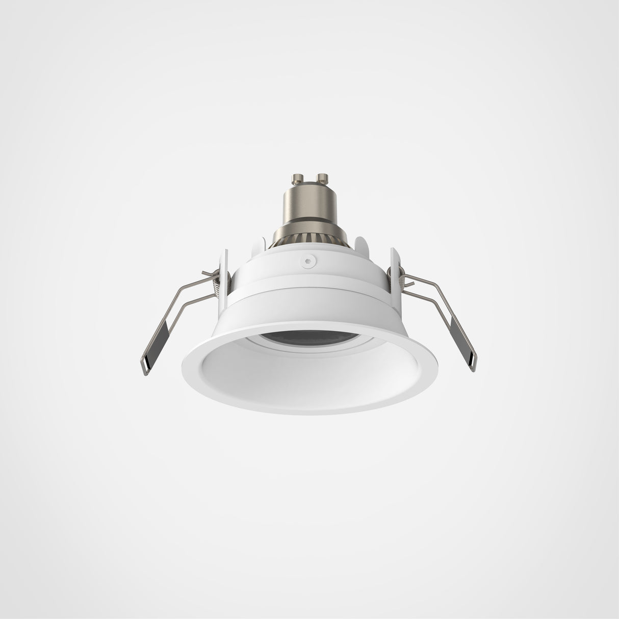 Astro Minima Slimline Round Adjustable Fire-Rated Matt White Interior Downlight