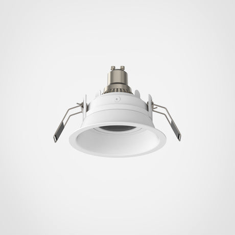 Astro Minima Slimline Round Adjustable Fire-Rated Matt White Interior Downlight