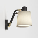 Astro Edward Twin Base Matt Black Interior Wall Light
