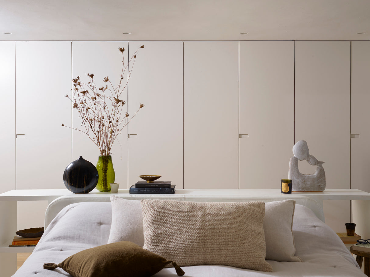 Astro Trimless Slimline Round Fixed Fire-Rated IP65 Matt White Bathroom Downlight