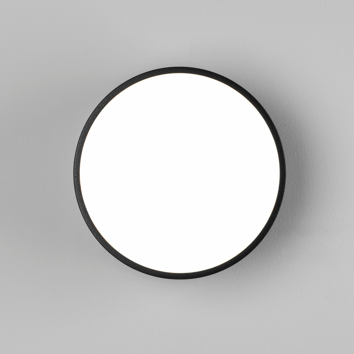 Astro Kea 150 Round Textured Black Outdoor Wall/Ceiling