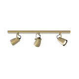 Astro Juno Triple Bar Matt Brushed Brass Interior Spotlight