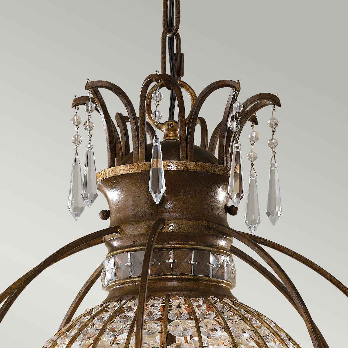 Feiss Bellini 3 Light Chandelier