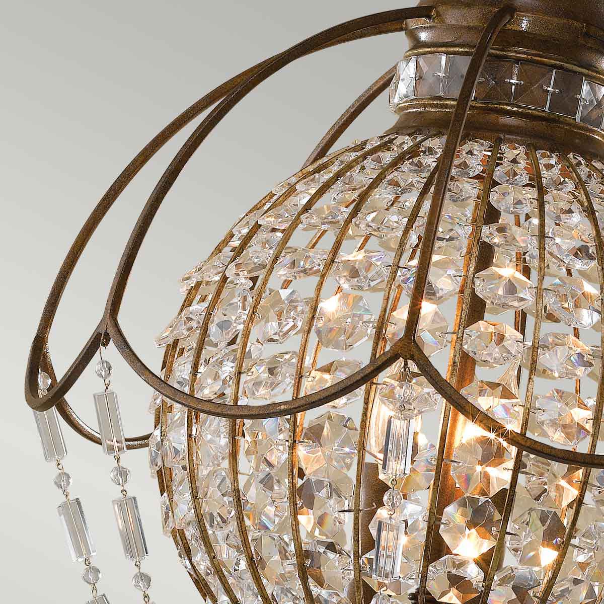 Feiss Bellini 3 Light Chandelier