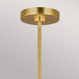 Feiss Brianna 9 Light Chandelier Brass